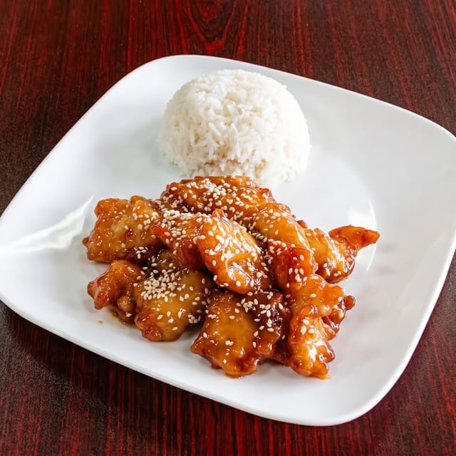 Orange Chicken.
