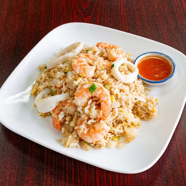 Seafood Fried Rice.