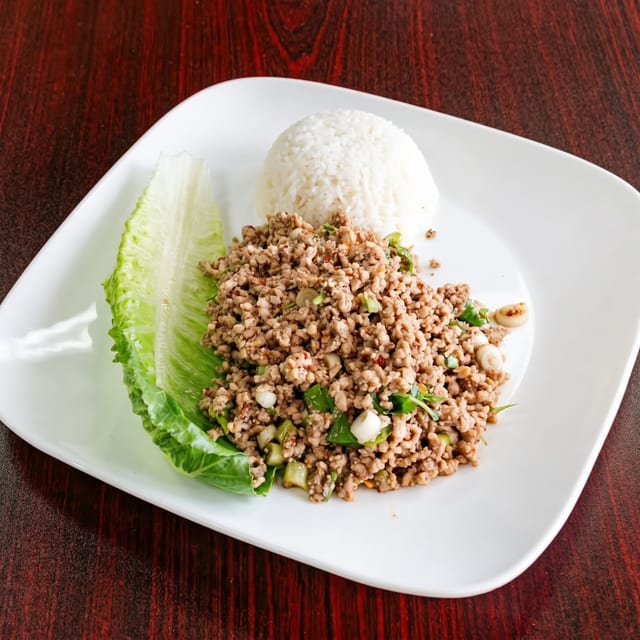 Spicy Pork Salad.